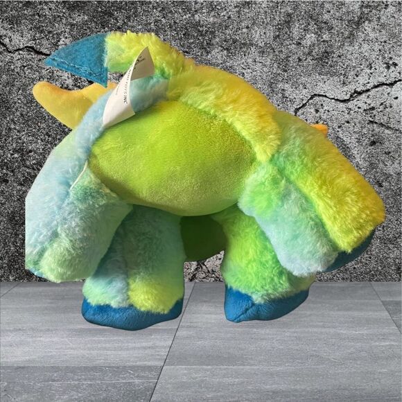 Peek-a-boo Toys Inc Kids Multicolor Polyester Fiber Dragon Plush Toy - Picture 5 of 10